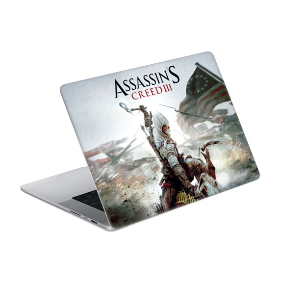 Head Case Designs Officially Licensed Assassin's Creed III Graphics Game Cover Vinyl Sticker Skin Decal Cover Compatible with Apple MacBook Pro 14" A2442