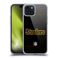 thumbnail image 1 of Head Case Designs NFL Pittsburgh Steelers Logo Distressed Look Soft Gel Case for Apple iPhone 15 Plus, 1 of 7