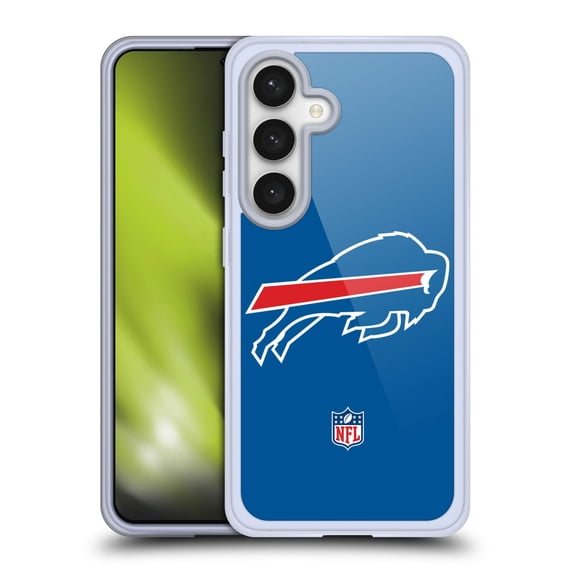 Head Case Designs NFL Buffalo Bills Logo Plain Soft Gel Case for Samsung Galaxy S24 5G