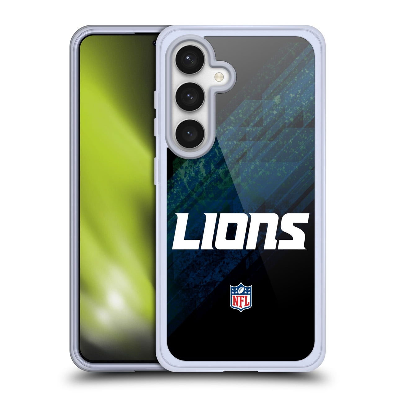 Head Case Designs NFL Detroit Lions Logo Blur Soft Gel Case for Samsung Galaxy S24 5G