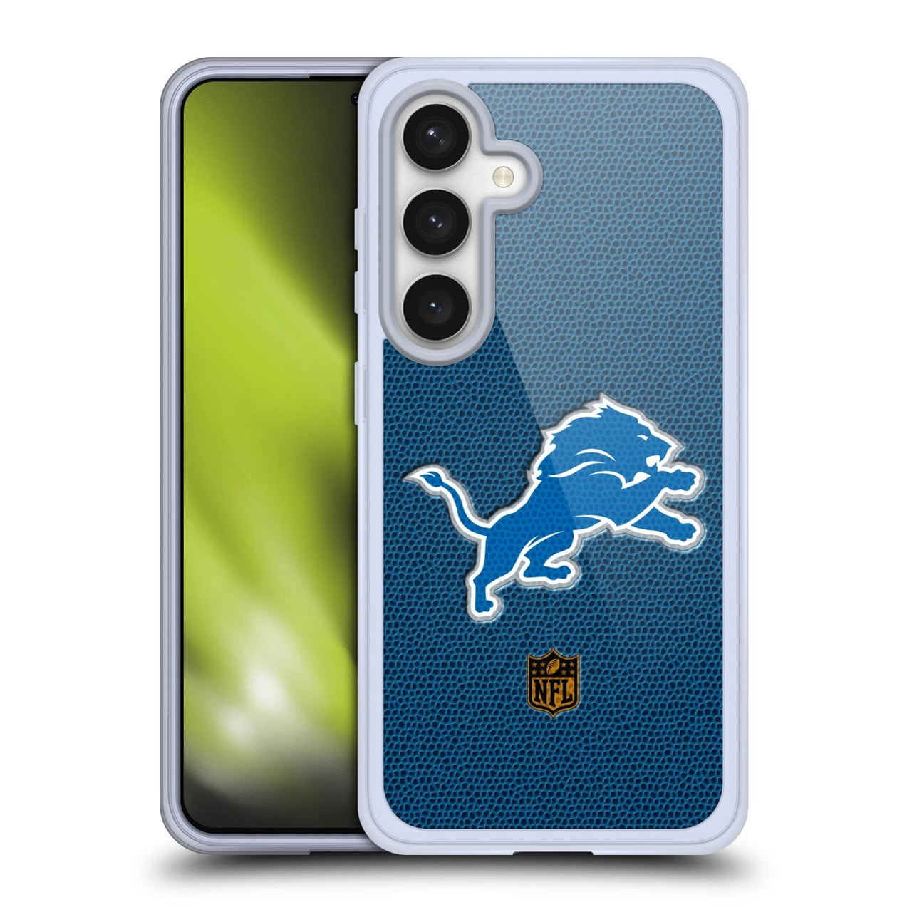 Head Case Designs NFL Detroit Lions Logo Football Soft Gel Case for Samsung Galaxy S24 5G