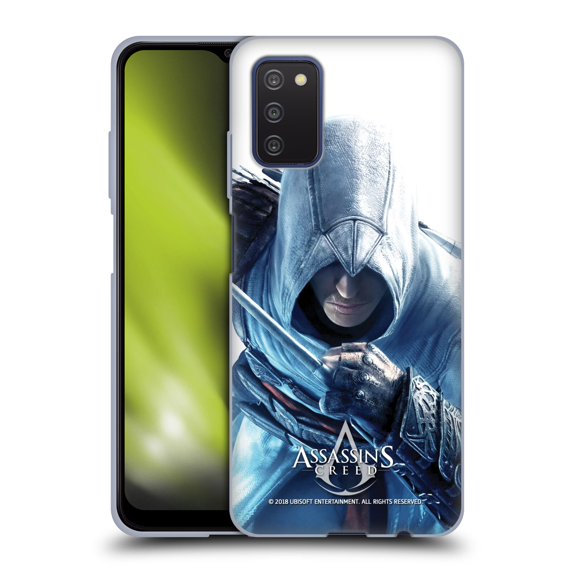 Head Case Designs Officially Licensed Assassin's Creed Key Art Altaïr Hidden Blade Soft Gel Case Compatible with Samsung Galaxy A03s (2021)