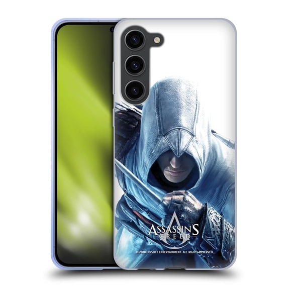Head Case Designs Officially Licensed Assassin's Creed Key Art Altaïr Hidden Blade Soft Gel Case Compatible with Samsung Galaxy S23+ 5G