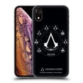 thumbnail image 1 of Head Case Designs Officially Licensed Assassin's Creed Legacy Logo Crests Soft Gel Case Compatible with Apple iPhone XR, 1 of 7