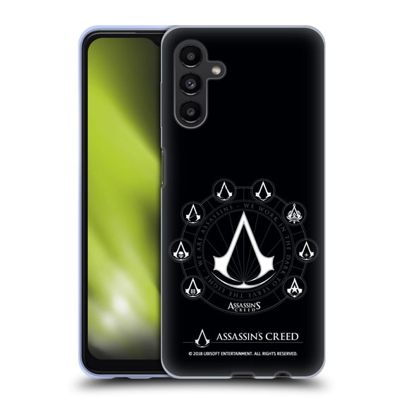 Head Case Designs Officially Licensed Assassin's Creed Legacy Logo Crests Soft Gel Case Compatible with Samsung Galaxy A13 5G (2021)