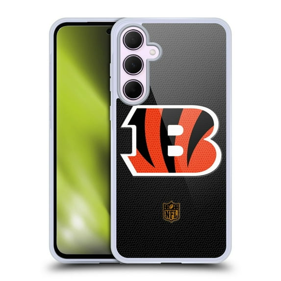 Head Case Designs NFL Cincinnati Bengals Logo Football Soft Gel Case for Samsung Galaxy A35 5G