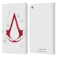thumbnail image 1 of Head Case Designs Officially Licensed Assassin's Creed Legacy Logo Geometric White Leather Book Wallet Case Cover Compatible with Apple iPad mini 4, 1 of 6