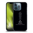 thumbnail image 1 of Head Case Designs Officially Licensed Assassin's Creed Legacy Typography Names Hard Back Case Compatible with Apple iPhone 13 Pro, 1 of 7
