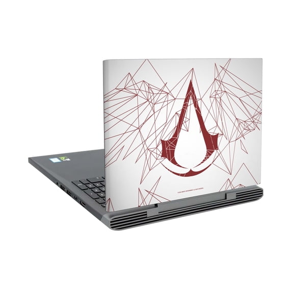 Head Case Designs Officially Licensed Assassin's Creed Logo Geometric Vinyl Sticker Skin Decal Cover Compatible with Dell Inspiron 15 7000 P65F