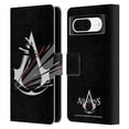 thumbnail image 1 of Head Case Designs Officially Licensed Assassin's Creed Logo Shattered Leather Book Wallet Case Cover Compatible with Google Pixel 8, 1 of 6