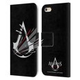 thumbnail image 1 of Head Case Designs Officially Licensed Assassin's Creed Logo Shattered Leather Book Wallet Case Cover Compatible with Apple iPhone 6 Plus / iPhone 6s Plus, 1 of 6