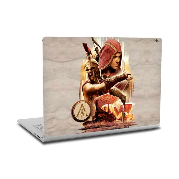 Head Case Designs Officially Licensed Assassin's Creed Odyssey Artwork Kassandra Vinyl Sticker Skin Decal Cover Compatible with Microsoft Surface Book 2