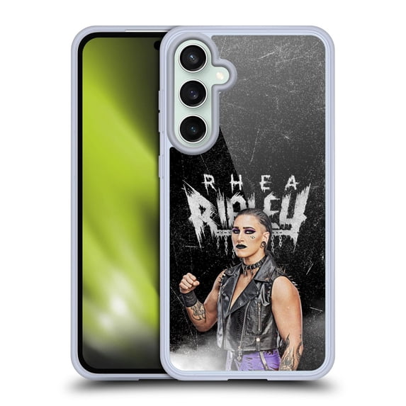 Head Case Designs WWE Rhea Ripley Portrait Soft Gel Case for Samsung Galaxy S23 FE 5G