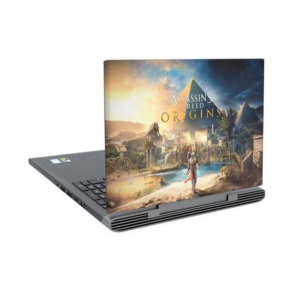 Head Case Designs Officially Licensed Assassin's Creed Origins Graphics Key Art Bayek Vinyl Sticker Skin Decal Cover Compatible with Dell Inspiron 15 7000 P65F