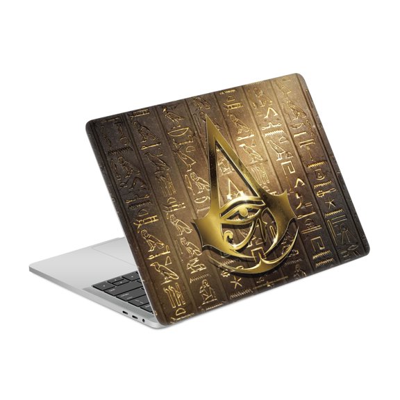 Head Case Designs Officially Licensed Assassin's Creed Origins Graphics Logo 3D Heiroglyphics Vinyl Skin Decal Compatible with Apple MacBook Pro 13" A1989 / A2159