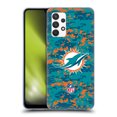 thumbnail image 1 of Head Case Designs NFL Miami Dolphins Graphics Digital Camouflage Soft Gel Case for Samsung Galaxy A32 (2021), 1 of 7