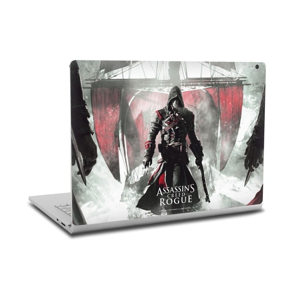 Head Case Designs Officially Licensed Assassin's Creed Rogue Key Art Game Cover Vinyl Sticker Skin Decal Cover Compatible with Microsoft Surface Book 2