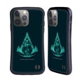 thumbnail image 1 of Head Case Designs Officially Licensed Assassin's Creed Valhalla Compositions Crest And Female Eivor Hybrid Case Compatible with Apple iPhone 14 Pro, 1 of 7