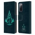 thumbnail image 1 of Head Case Designs Officially Licensed Assassin's Creed Valhalla Compositions Crest And Female Eivor Leather Book Wallet Case Compatible with Samsung Galaxy S20 FE / 5G, 1 of 6