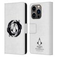 thumbnail image 1 of Head Case Designs Officially Licensed Assassin's Creed Valhalla Compositions Crest And Ravens Leather Book Wallet Case Cover Compatible with Apple iPhone 14 Pro, 1 of 6