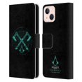 thumbnail image 1 of Head Case Designs Officially Licensed Assassin's Creed Valhalla Compositions Dual Axes Leather Book Wallet Case Cover Compatible with Apple iPhone 13, 1 of 6