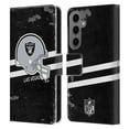 thumbnail image 1 of Head Case Designs NFL Las Vegas Raiders Logo Art Helmet Distressed Look 100th Leather Book Wallet Case Cover For Samsung Galaxy S25, 1 of 6