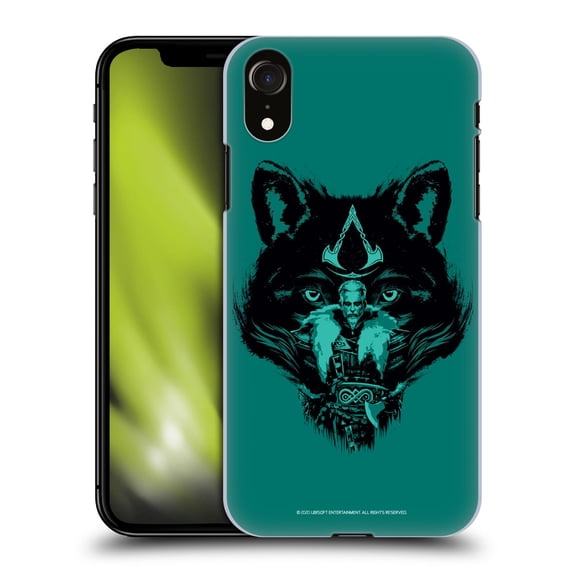 Head Case Designs Officially Licensed Assassin's Creed Valhalla Compositions Wolf Kissed Male Eivor Hard Back Case Compatible with Apple iPhone XR