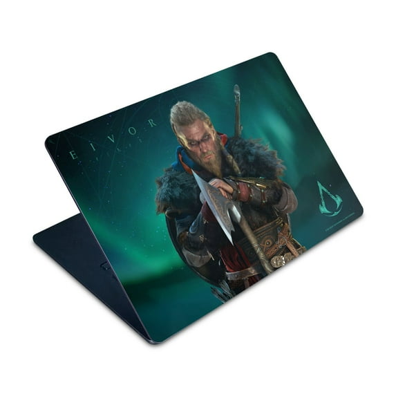 Head Case Designs Officially Licensed Assassin's Creed Valhalla Key Art Male Eivor Vinyl Sticker Skin Decal Cover Compatible with Apple MacBook Air 15" M2 2023