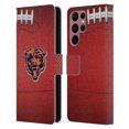 thumbnail image 1 of Head Case Designs NFL Chicago Bears Graphics Football Leather Book Wallet Case Cover For Samsung Galaxy S22 Ultra 5G, 1 of 6