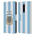 thumbnail image 1 of Head Case Designs Officially Licensed Argentina National Football Team 2024/25 Crest Kit Home Leather Wallet Case Compatible with OnePlus 7 Pro, 1 of 6
