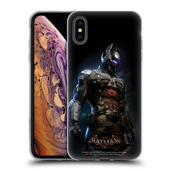 Head Case Designs Officially Licensed Batman Arkham Knight Characters Arkham Knight Soft Gel Case Compatible with Apple iPhone XS Max