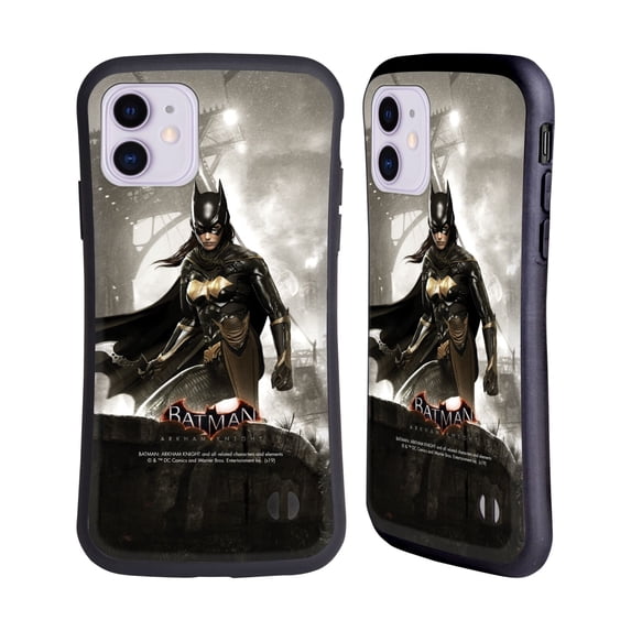 Head Case Designs Officially Licensed Batman Arkham Knight Characters Batgirl Hybrid Case Compatible with Apple iPhone 11