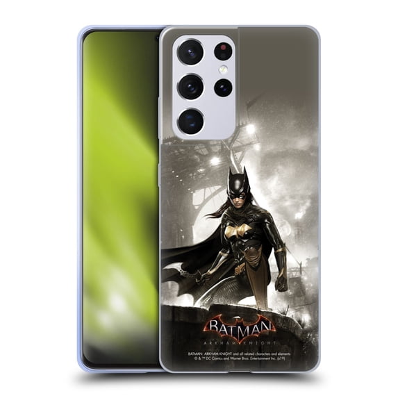 Head Case Designs Officially Licensed Batman Arkham Knight Characters Batgirl Soft Gel Case Compatible with Samsung Galaxy S21 Ultra 5G