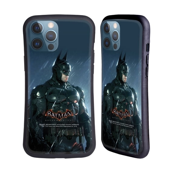 Head Case Designs Officially Licensed Batman Arkham Knight Characters Batman Hybrid Case Compatible with Apple iPhone 13 Pro Max