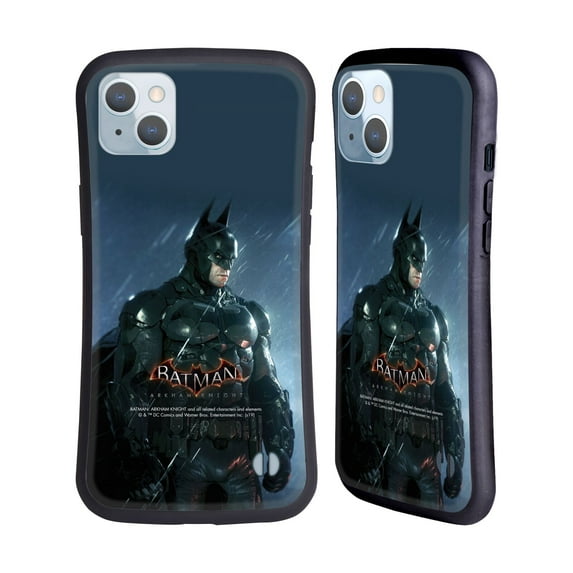 Head Case Designs Officially Licensed Batman Arkham Knight Characters Batman Hybrid Case Compatible with Apple iPhone 14 Plus