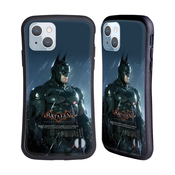 Head Case Designs Officially Licensed Batman Arkham Knight Characters Batman Hybrid Case Compatible with Apple iPhone 14