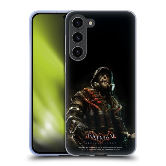 Head Case Designs Officially Licensed Batman Arkham Knight Characters Scarecrow Soft Gel Case Compatible with Samsung Galaxy S23+ 5G