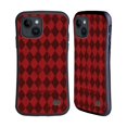 thumbnail image 1 of Head Case Designs Officially Licensed Batman Arkham Knight Graphics Harley Quinn Pattern Hybrid Case Compatible with Apple iPhone 15, 1 of 7
