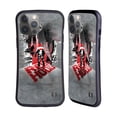 thumbnail image 1 of Head Case Designs Officially Licensed Batman Arkham Knight Graphics Red Hood Hybrid Case Compatible with Apple iPhone 14 Pro Max, 1 of 7