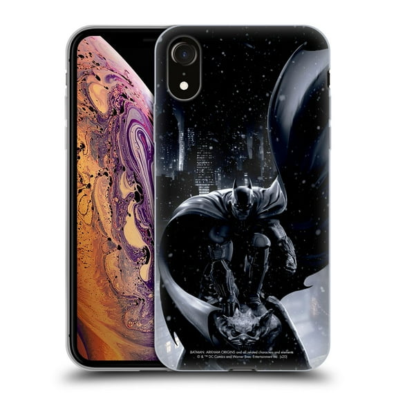 Head Case Designs Officially Licensed Batman Arkham Origins Key Art Batman Soft Gel Case Compatible with Apple iPhone XR