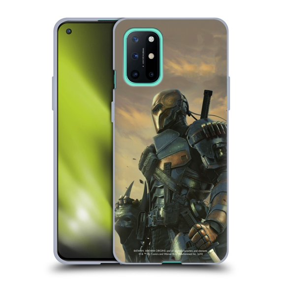 Head Case Designs Officially Licensed Batman Arkham Origins Key Art Deathstroke 2 Soft Gel Case Compatible with OnePlus 8T 5G