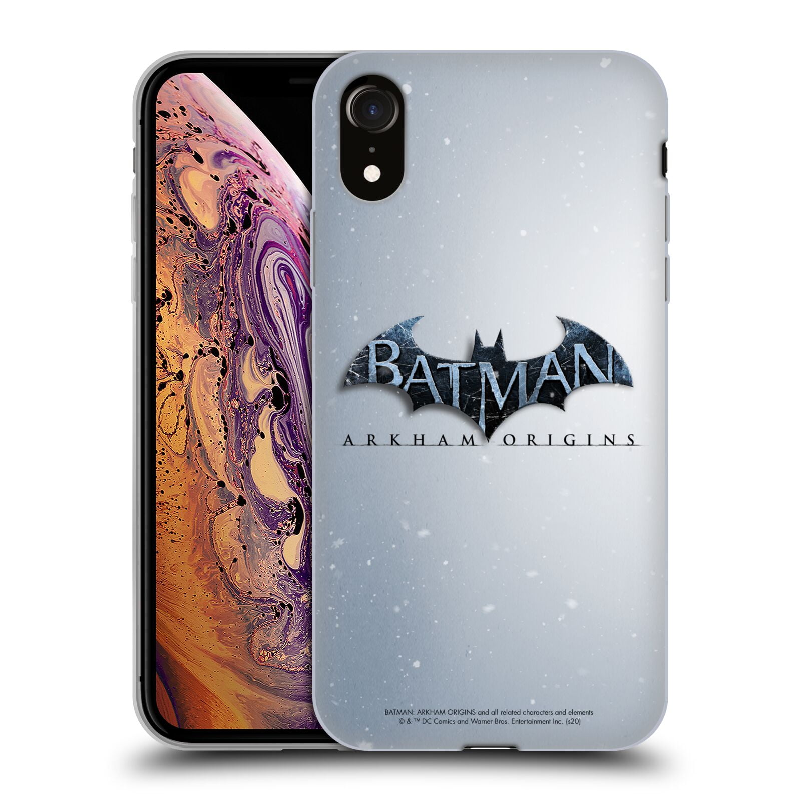 OFFICIAL BATMAN ARKHAM ORIGINS CHARACTERS SOFT GEL CASE FOR APPLE iPHONE  PHONES