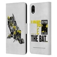 thumbnail image 1 of Head Case Designs Officially Licensed Batman DC Comics 80th Anniversary Collage Leather Book Wallet Case Cover Compatible with Apple iPhone XR, 1 of 1
