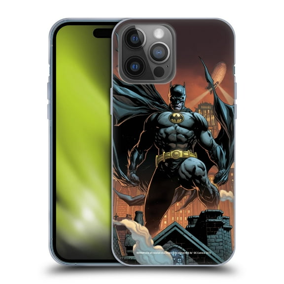 Head Case Designs Officially Licensed Batman DC Comics Comic Book Cover Detective Comics #1000 Soft Gel Case Compatible with Apple iPhone 14 Pro Max