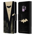 thumbnail image 1 of Head Case Designs Officially Licensed Batman DC Comics Duality Suit Leather Book Wallet Case Cover Compatible with Samsung Galaxy S9, 1 of 6