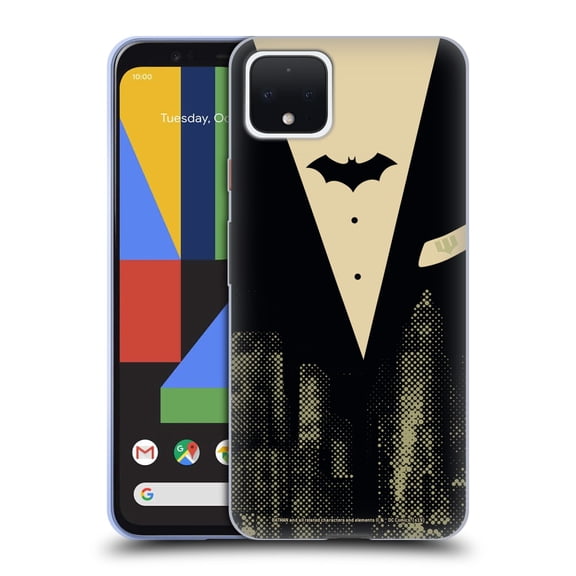 Head Case Designs Officially Licensed Batman DC Comics Duality Suit Soft Gel Case Compatible with Google Pixel 4
