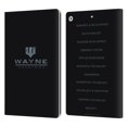 thumbnail image 1 of Head Case Designs Officially Licensed Batman DC Comics Duality Wayne Industries Logo Leather Book Wallet Case Cover Compatible with Apple iPad 10.2 2019/2020/2021, 1 of 6