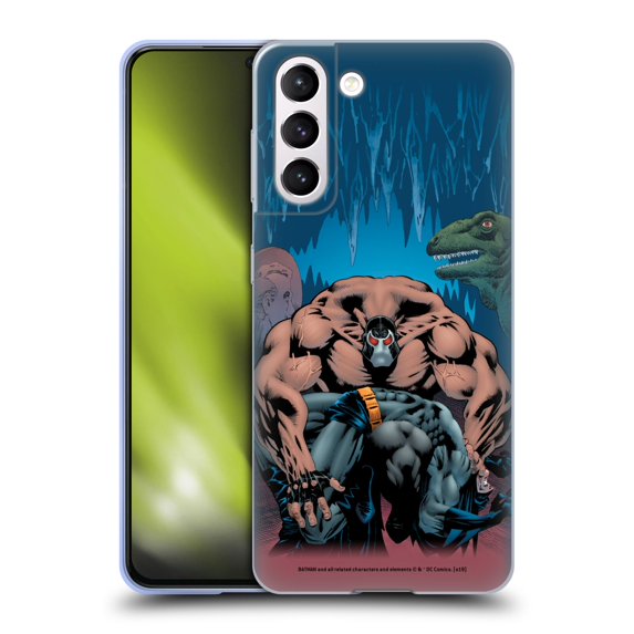 Head Case Designs Officially Licensed Batman DC Comics Famous Comic Book Covers Bane Knightfall Volume On Soft Gel Case Compatible with Samsung Galaxy S21 5G