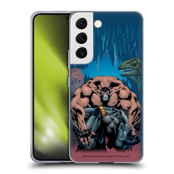 Head Case Designs Officially Licensed Batman DC Comics Famous Comic Book Covers Bane Knightfall Volume On Soft Gel Case Compatible with Samsung Galaxy S22 5G
