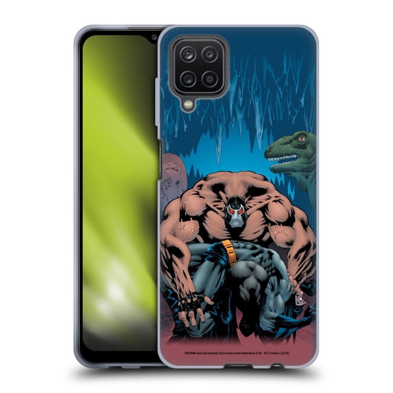 Head Case Designs Officially Licensed Batman DC Comics Famous Comic Book Covers Bane Knightfall Volume On Soft Gel Case Compatible with Samsung Galaxy A12 (2020)